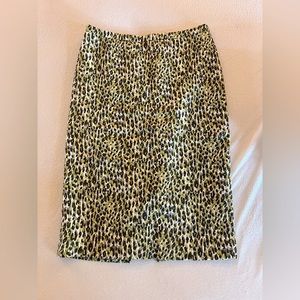 JCrew Multicolored Pencil Skirt